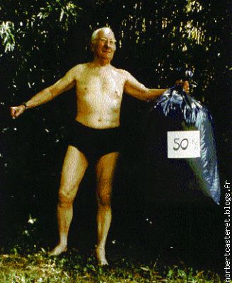 Norbert pour ses 86 ans, en 1983